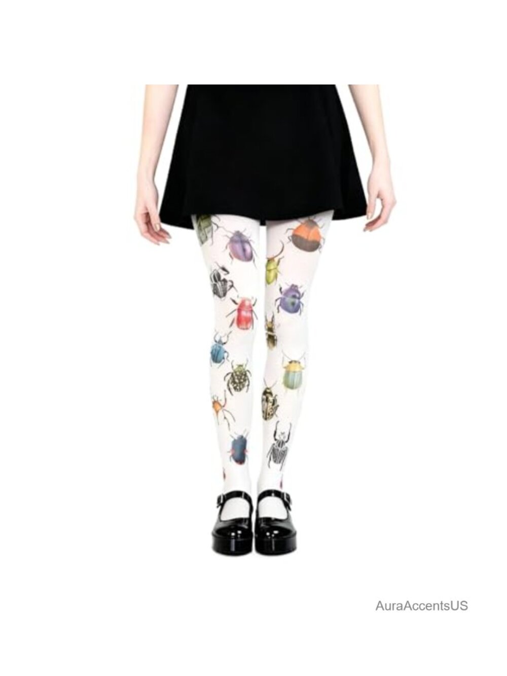 Funky Patterned Tights Women Y2k Whimsy Twee Grunge Streetwear Novelty Tights